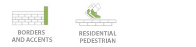 Accents and Border, Residential Pedestrian