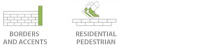 Borders and Accents, Residential and Commercial Pedestrian