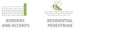 Borders and Accents, Residential and Commercial Pedestrian