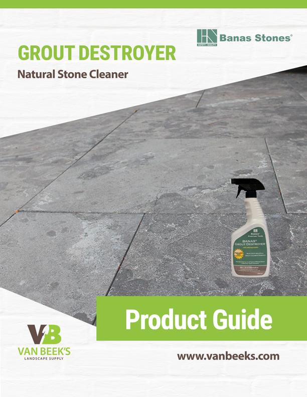 Banas Natural Stone Grout Destroyer