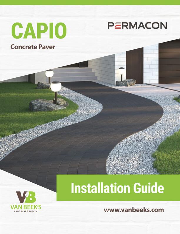 Permacon Capio Concrete Paver Installation Guide