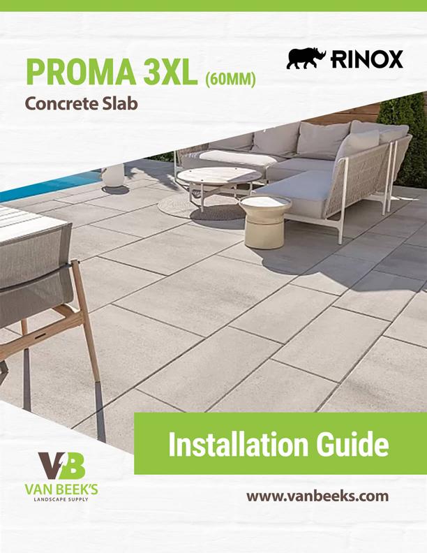 Rinox Proma 3XL Concrete Slab Installation Guide