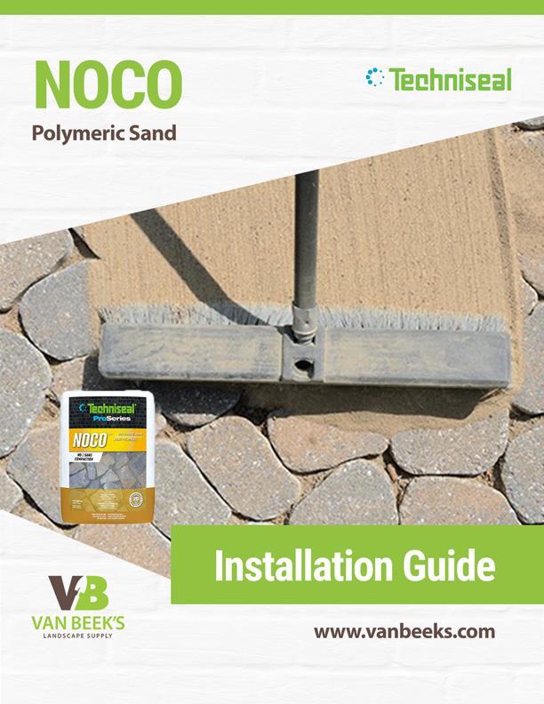 Techniseal NOCO Polymeric Sand Installation Guide