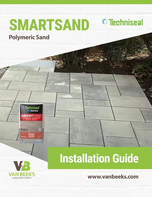 Techniseal SmartSand Polymeric Sand Installation Guide