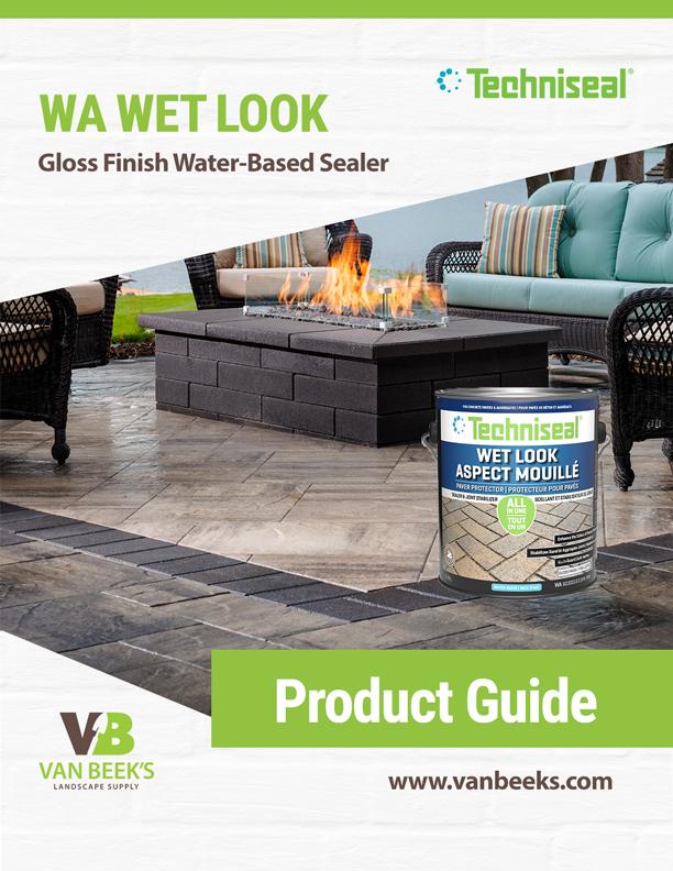 Techniseal Wet Look Water Based Sealer Product Guide