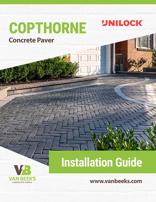 Unilock Copthorne Concrete Paver Installation Guide